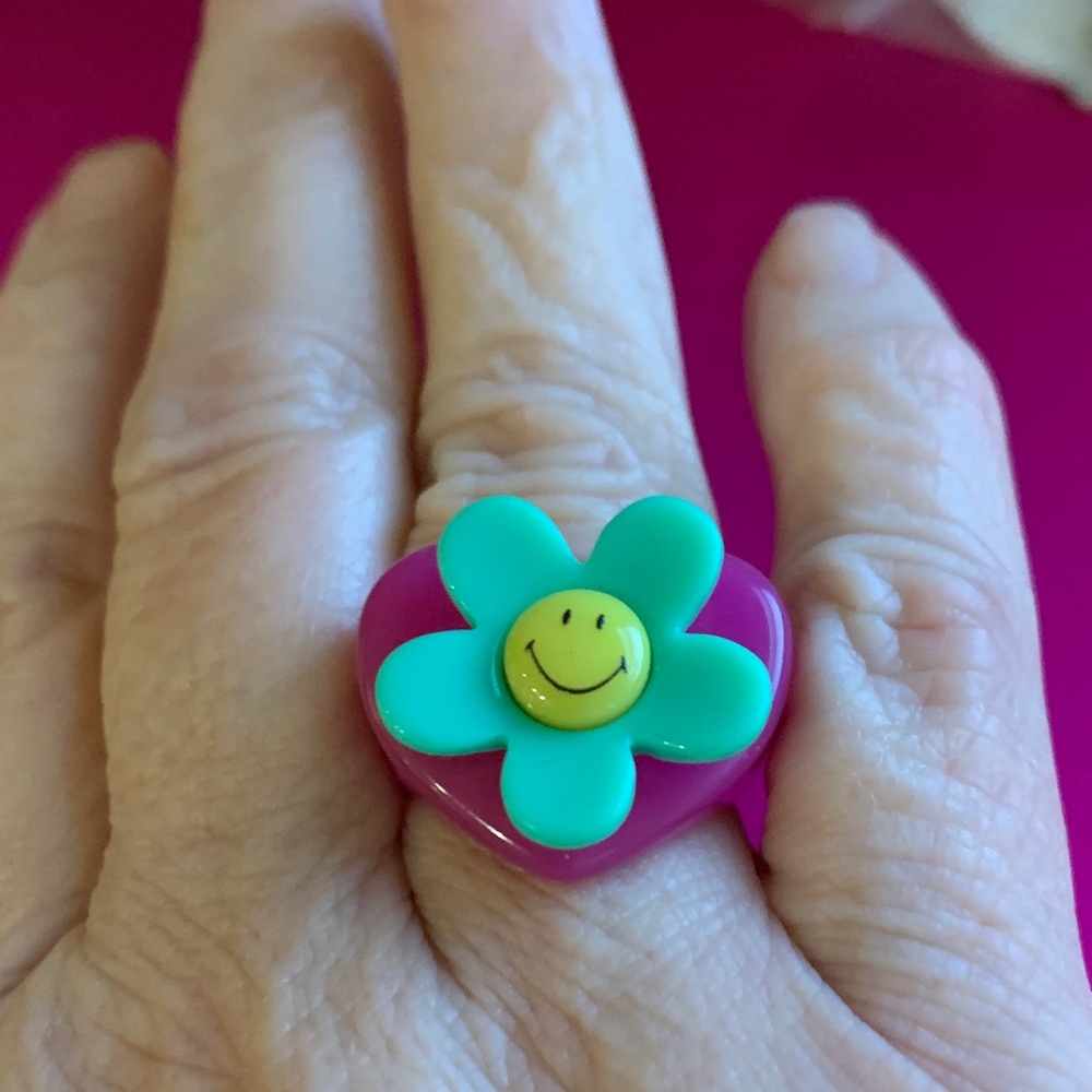 Colorful Flower Ring
